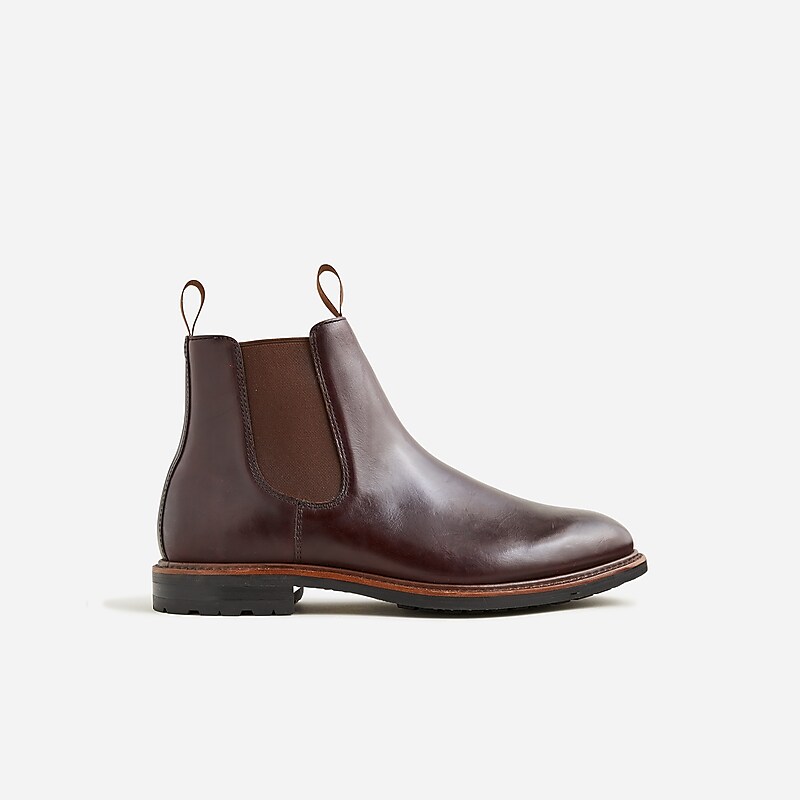 Brown J.Crew Kenton Chelsea boots | J.Crew Factory | OBRVF3052