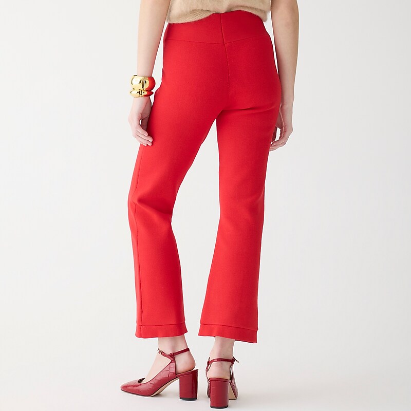 Candy Apple J.Crew Delaney kickout sweater-pant | J.Crew Factory | DTAPH6347