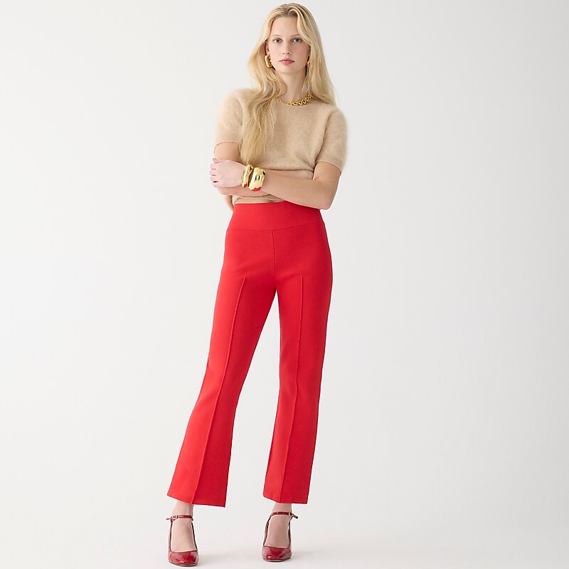 Candy Apple J.Crew Delaney kickout sweater-pant | J.Crew Factory | DTAPH6347