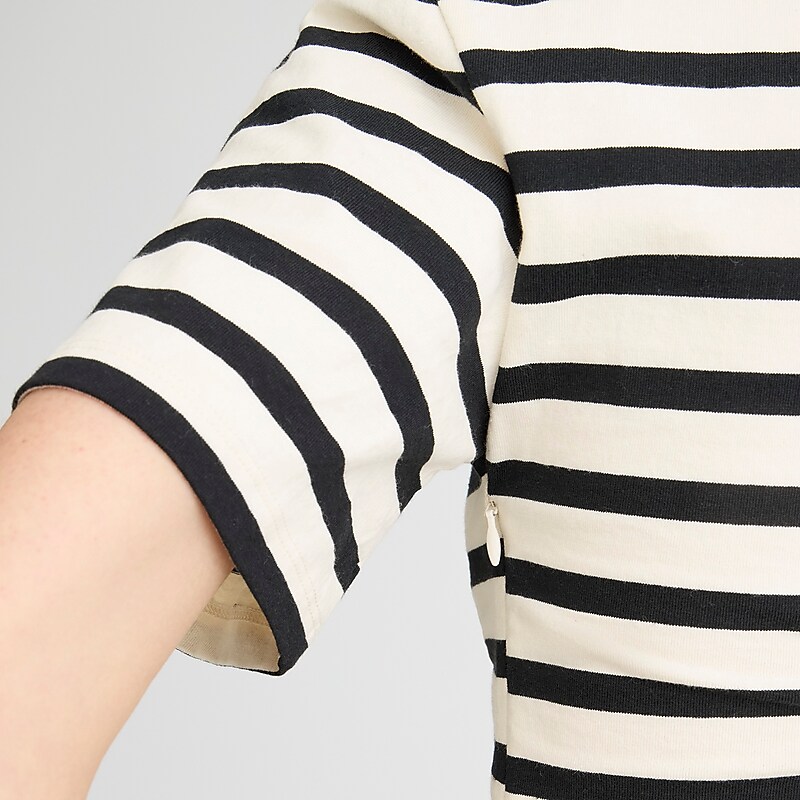 Carter Stripe J.Crew Mariner cloth fitted-waist T-shirt | J.Crew Factory | YNEUB9604