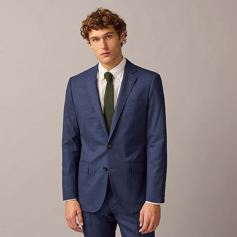 Caspian Sea J.Crew Ludlow Slim-fit suit jacket with double vent in Italian wool | J.Crew Factory | GIMJQ2876