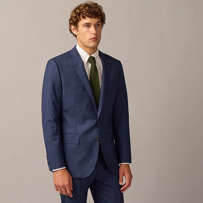 Caspian Sea J.Crew Ludlow Slim-fit suit jacket with double vent in Italian wool | J.Crew Factory | GIMJQ2876