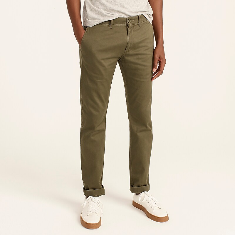 Catskill Green J.Crew 484 Slim-fit stretch chino pant | J.Crew Factory | NVIWL3218