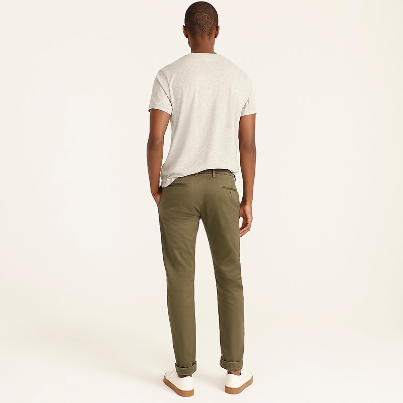 Catskill Green J.Crew 484 Slim-fit stretch chino pant | J.Crew Factory | NVIWL3218