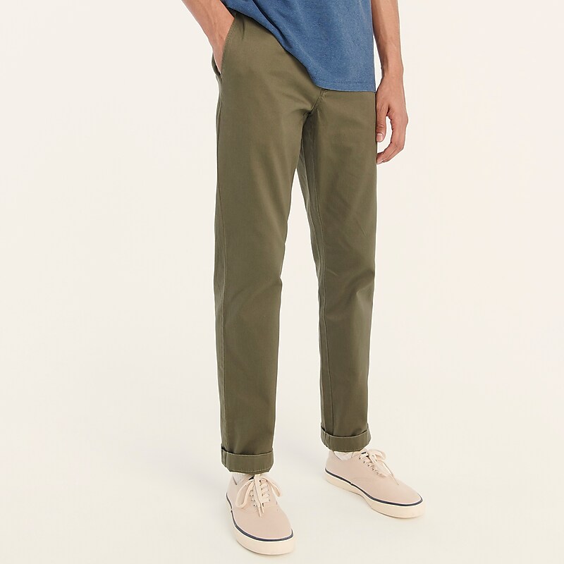 Catskill Green J.Crew 770™ Straight-fit stretch chino pant | J.Crew Factory | SYJPE9587