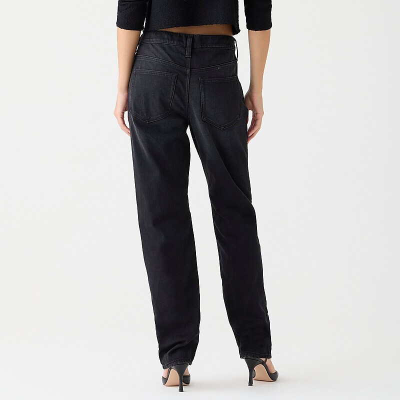 Charcoal Wash J.Crew Mid-rise '90s classic straight-fit jean | J.Crew Factory | QHMXS9314