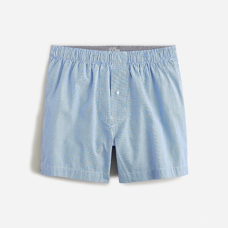 Classic Blue Micro Stri J.Crew Patterned boxers | J.Crew Factory | GNKHX0194