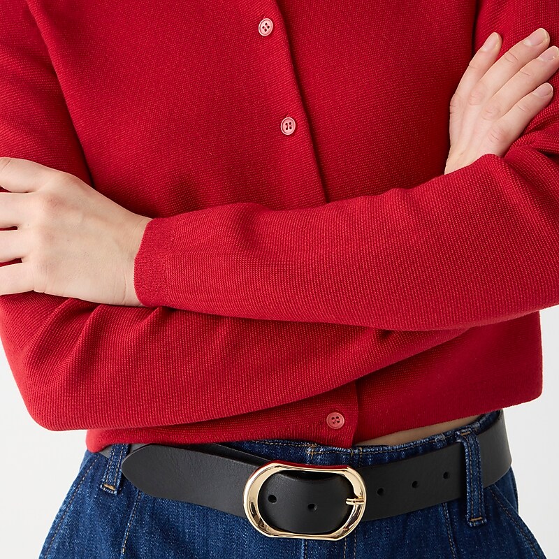 Classic Cardinal J.Crew Cardigan sweater in TENCEL™-lyocell | J.Crew Factory | AQDIL6740