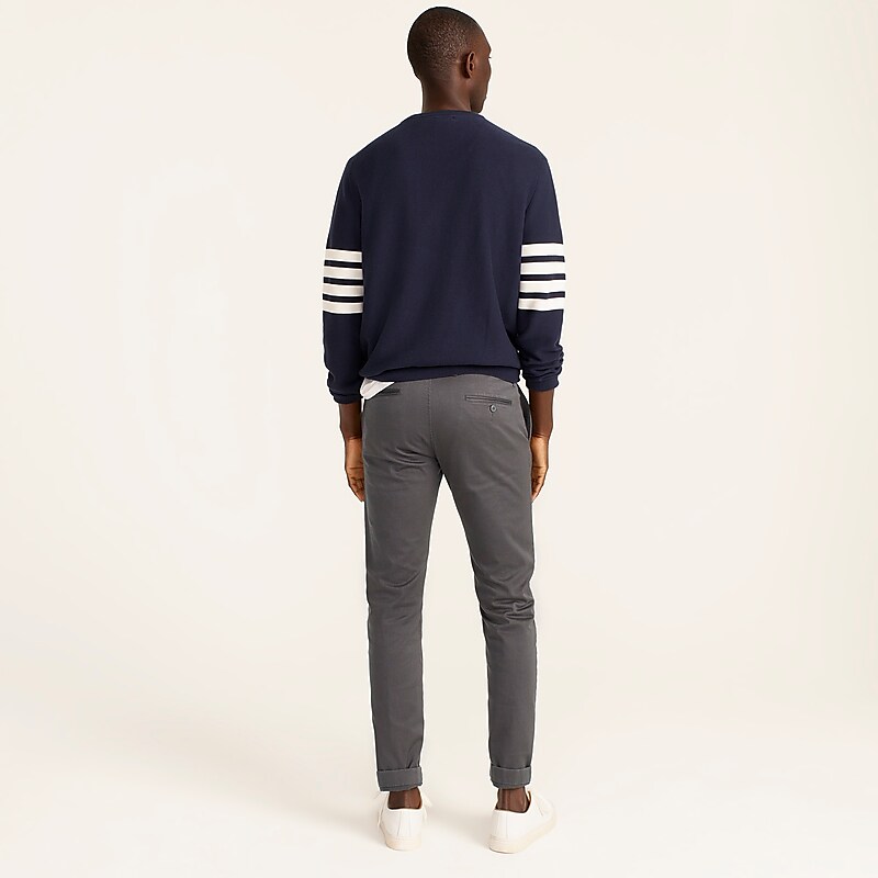 Coal Grey J.Crew 484 Slim-fit stretch chino pant | J.Crew Factory | UOYDF0429