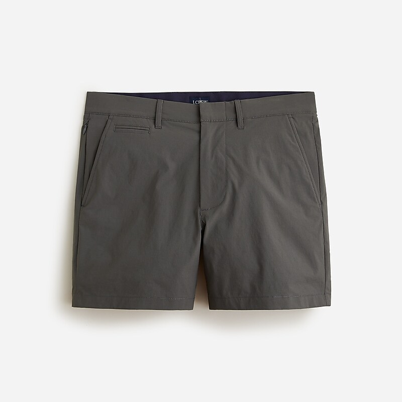 Coal Grey J.Crew 5\'\' tech short | J.Crew Factory | GWABQ3762