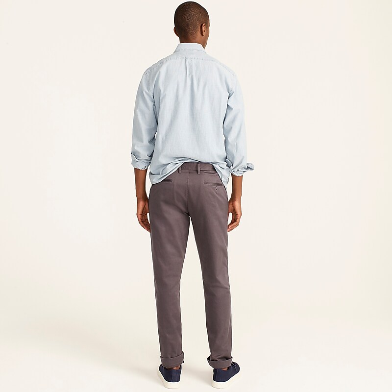 Coal Grey J.Crew 770™ Straight-fit stretch chino pant | J.Crew Factory | DRLCU0175