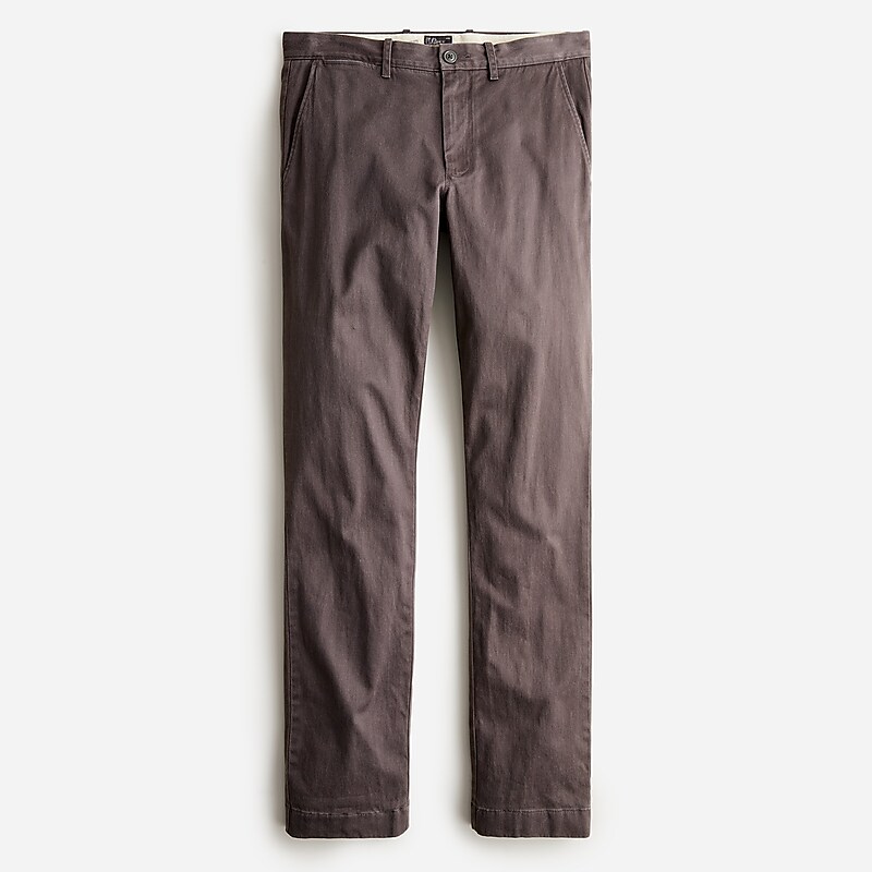 Coal Grey J.Crew 770™ Straight-fit stretch chino pant | J.Crew Factory | DRLCU0175