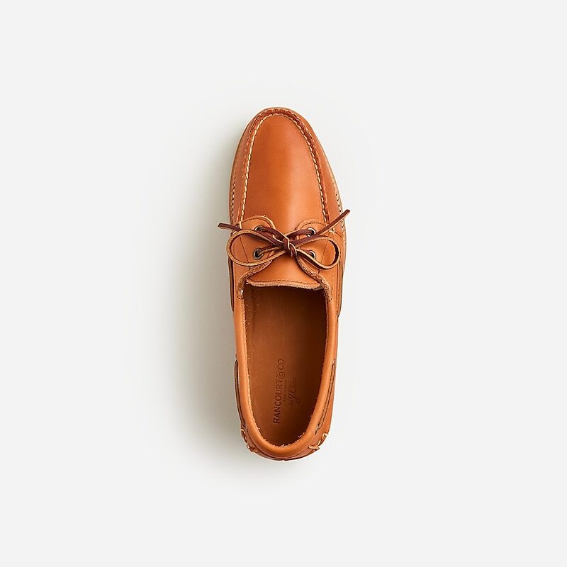 Cognac Essex J.Crew Rancourt & Co. X J.Crew Read boat shoes with lug sole | J.Crew Factory | AXTZB0752