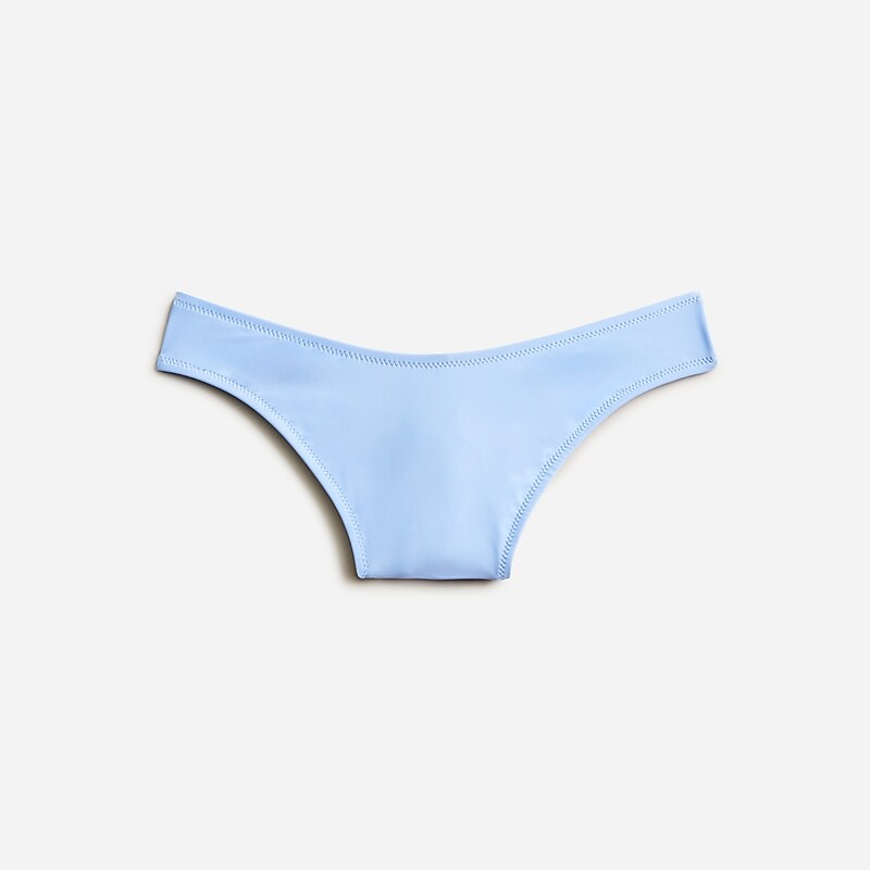 Cornflower Blue J.Crew Belted \'90s high-leg bikini bottom | J.Crew Factory | FLKSR5286