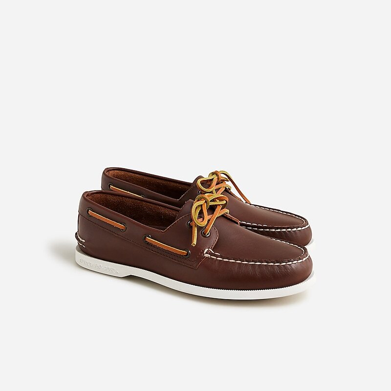 Crew Brown J.Crew Sperry® X J.Crew Authentic Original two-eye boat shoes | J.Crew Factory | VMDQZ6279