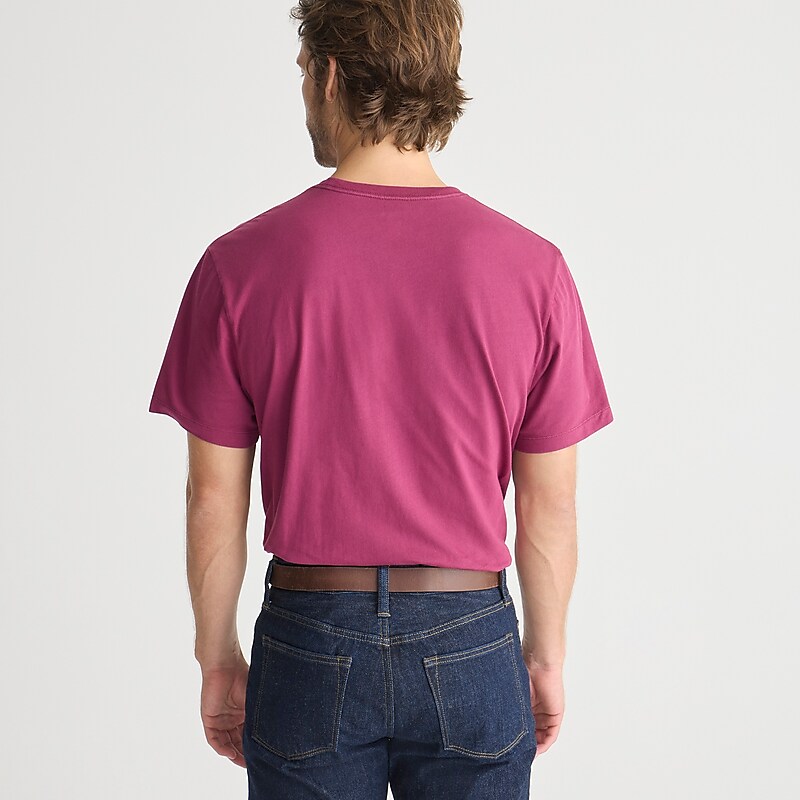 Crushed Beet J.Crew Broken-in T-shirt | J.Crew Factory | MOHBU8709