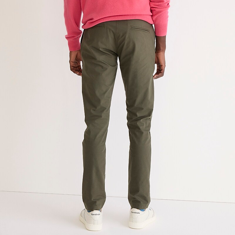 Cypress Olive J.Crew 484 Slim-fit tech pant | J.Crew Factory | NBYXM9425