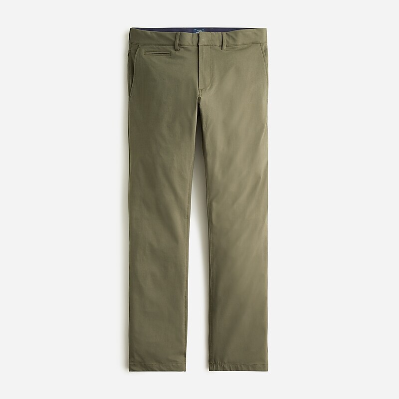 Cypress Olive J.Crew 484 Slim-fit tech pant | J.Crew Factory | NBYXM9425