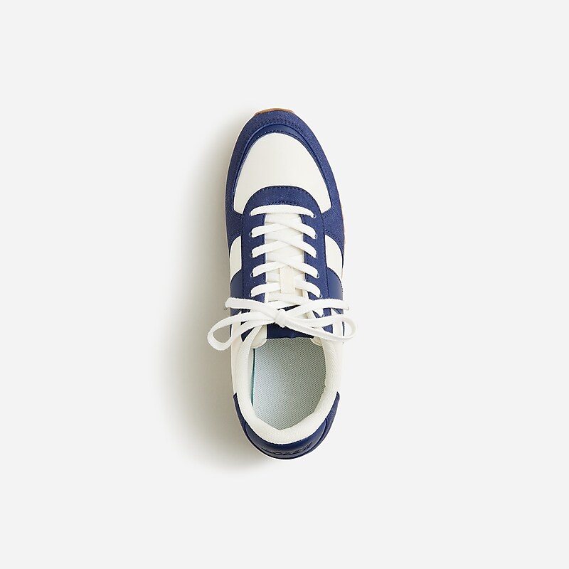 Dark Evening J.Crew trainers in metallic colorblock | J.Crew Factory | ZHTGP5426