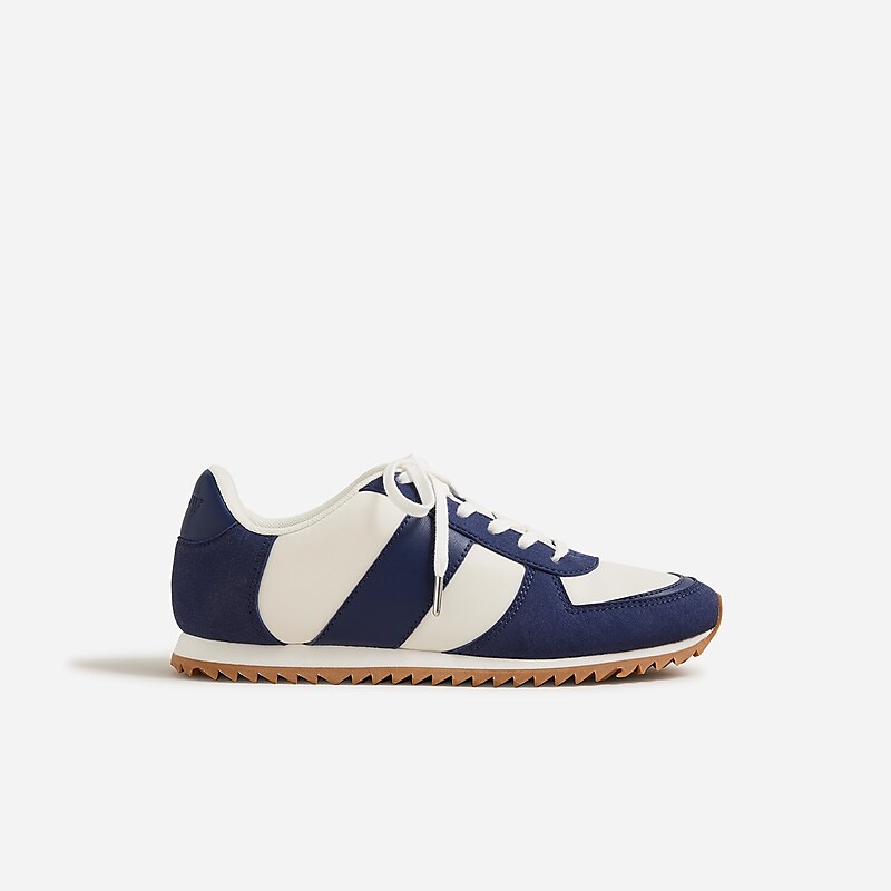 Dark Evening J.Crew trainers in metallic colorblock | J.Crew Factory | ZHTGP5426