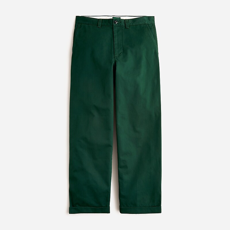 Dark Forest J.Crew Giant-fit chino pant | J.Crew Factory | DHTJZ0793