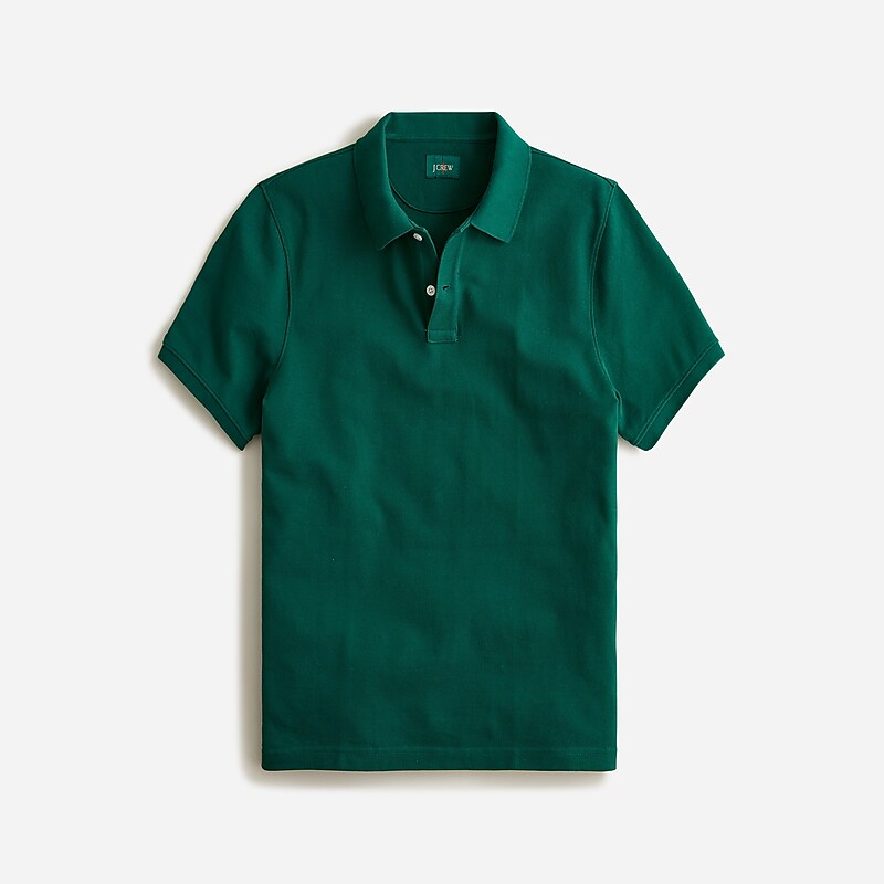 Deep Alpine J.Crew Classic piqué polo shirt | J.Crew Factory | ZCQGH8742