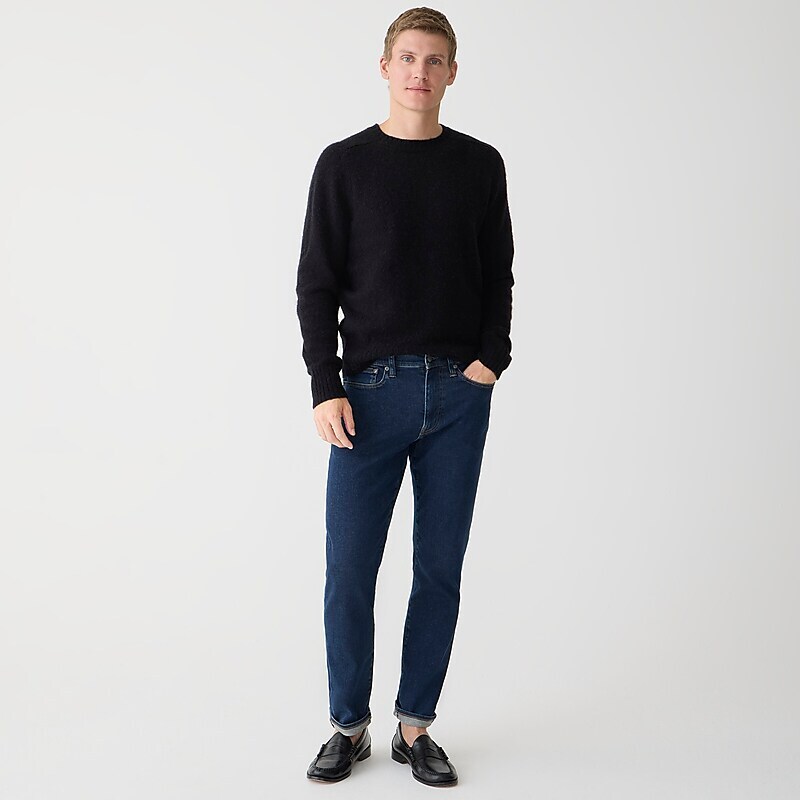 Deep Blue Medium Wash J.Crew 1040 Athletic Tapered-fit stretch jean | J.Crew Factory | KGFAW5628