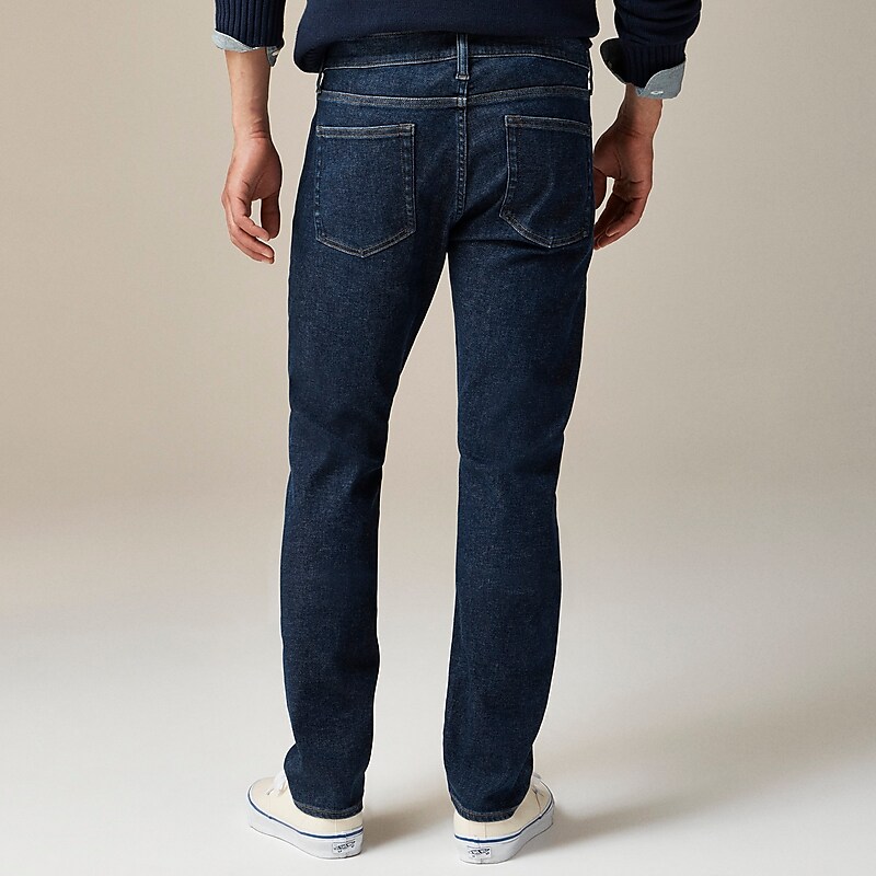 Deep Blue Medium Wash J.Crew 484 Slim-fit jean in Japanese stretch selvedge denim | J.Crew Factory | CTGHS1230