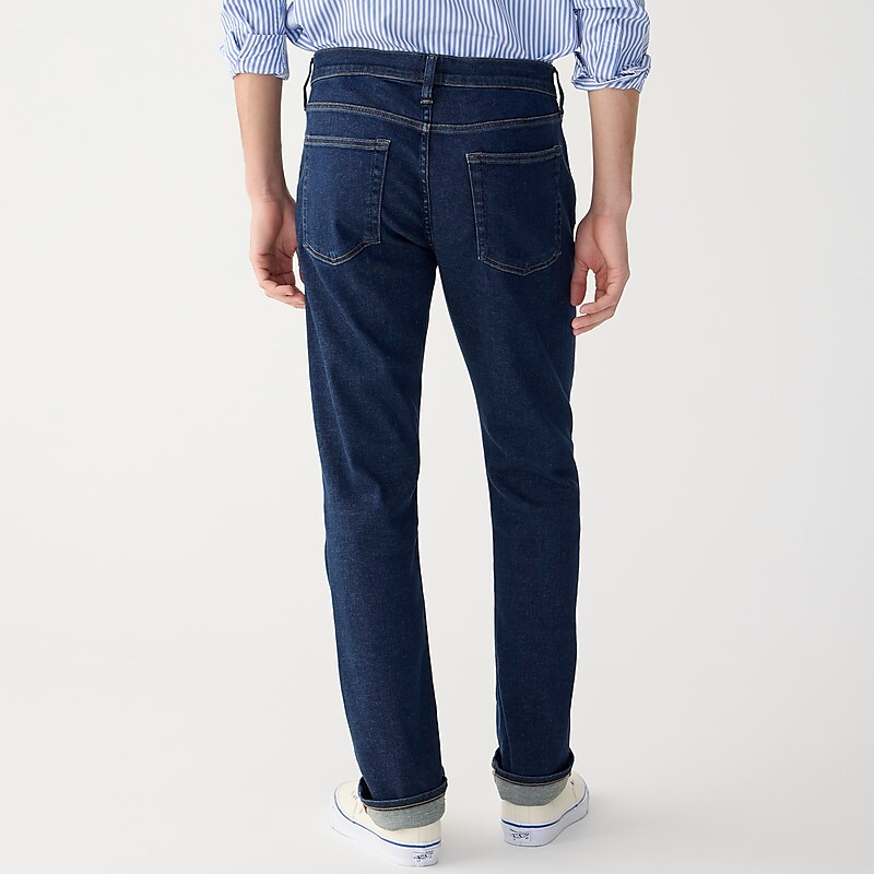 Deep Blue Medium Wash J.Crew 770™ Straight-fit jean in Japanese stretch selvedge denim | J.Crew Factory | YAGVQ7486