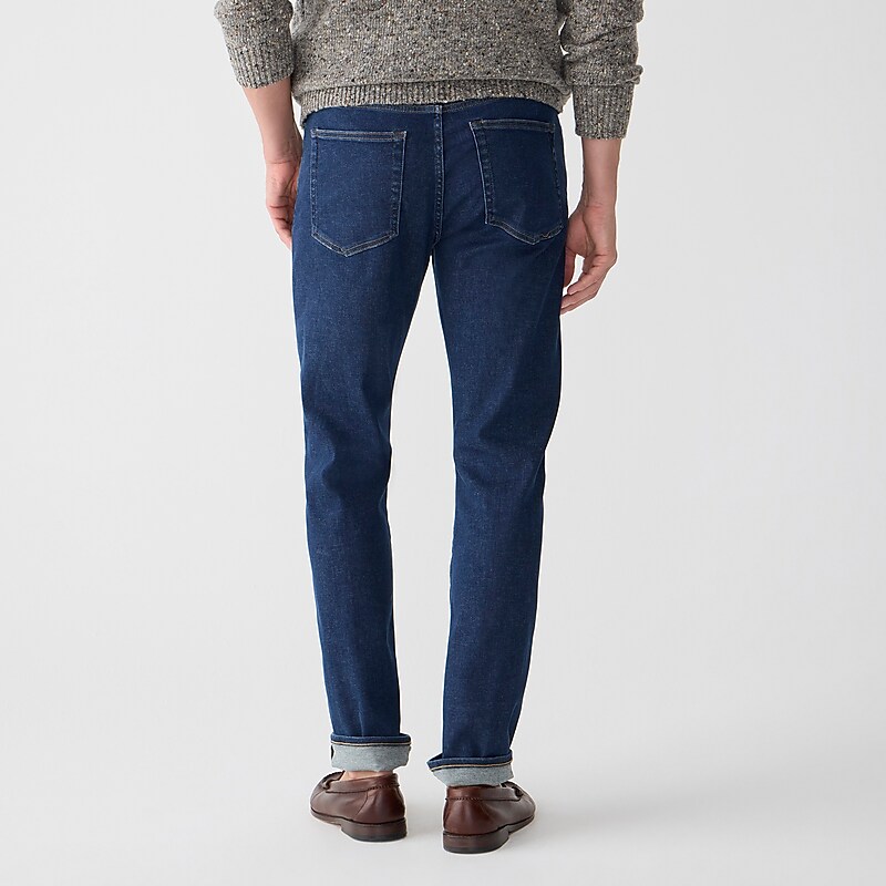 Deep Blue Medium Wash J.Crew 770™ Straight-fit jean in Japanese stretch selvedge denim | J.Crew Factory | EPWCU4987