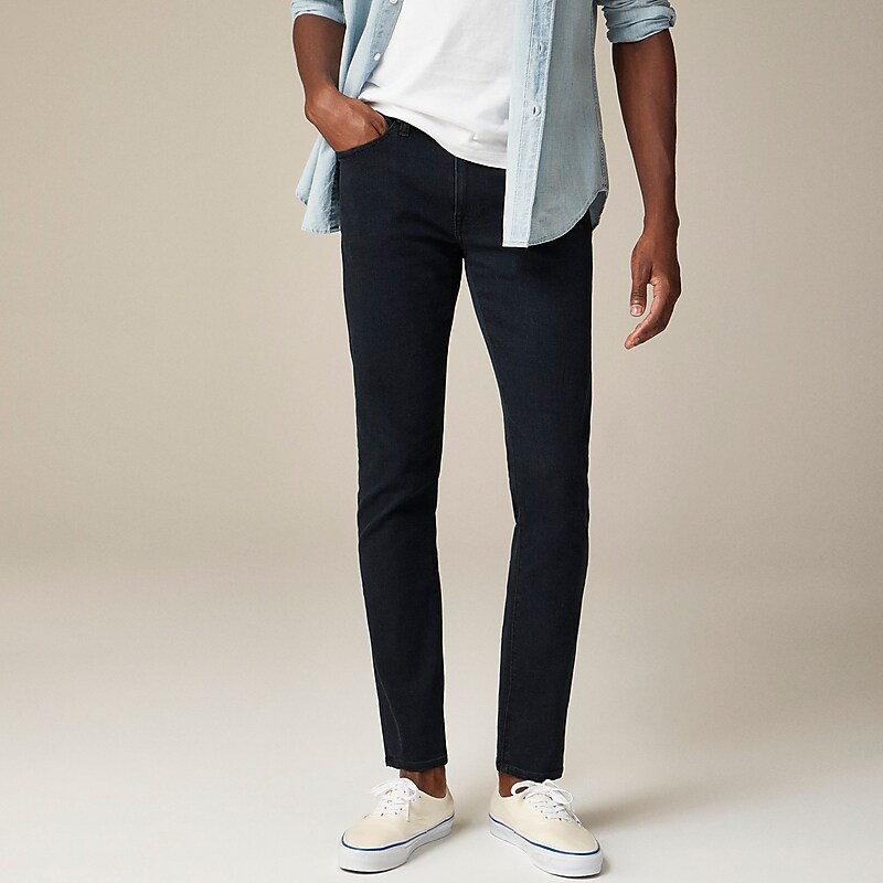 Deep Lake Wash J.Crew 250 Skinny-fit stretch jean in one-year wash | J.Crew Factory | TWXZY0897