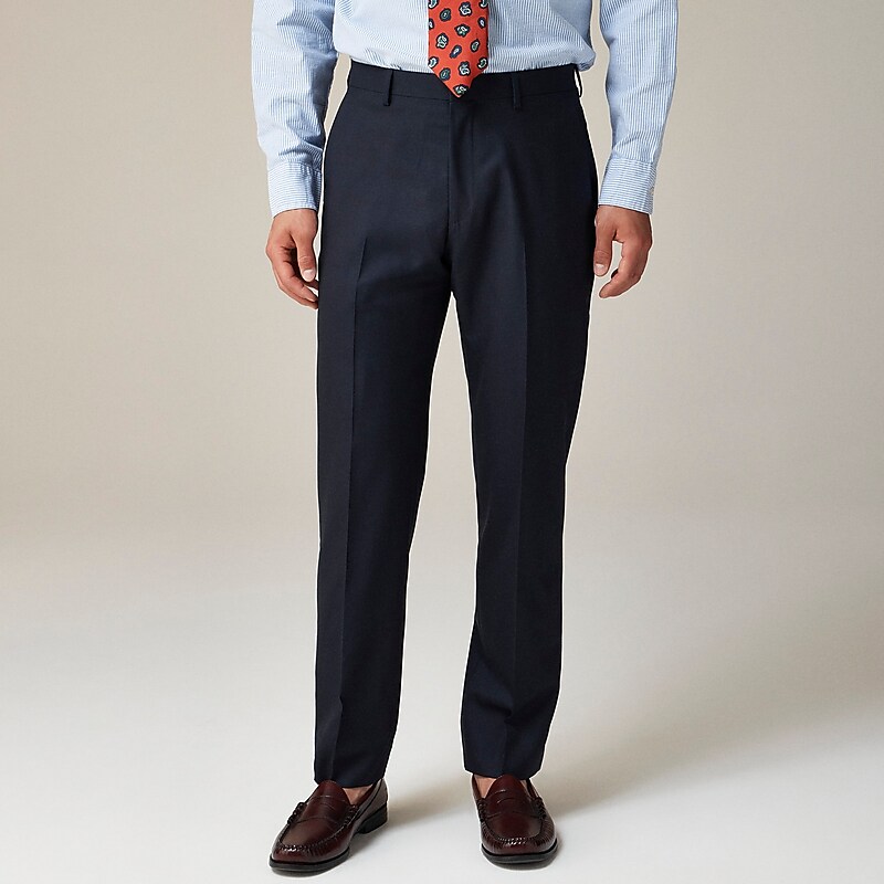 Deep Navy J.Crew Crosby Classic-fit suit pant in Italian wool | J.Crew Factory | JTNWR4702