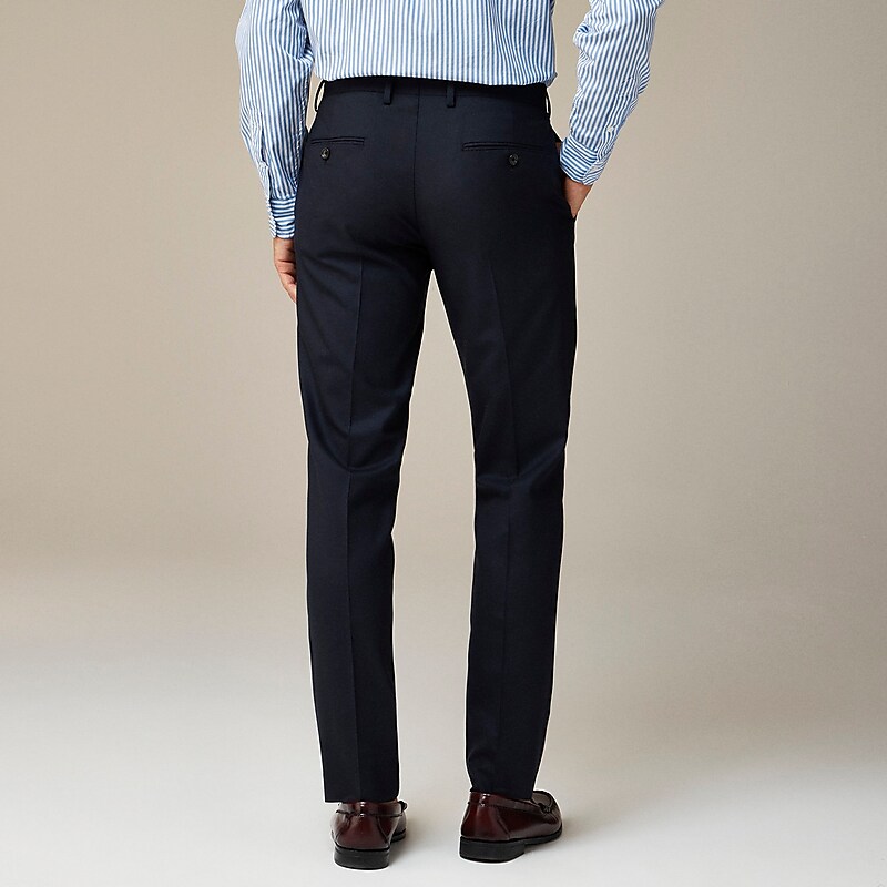 Deep Navy J.Crew Ludlow Slim-fit suit pant in Italian wool | J.Crew Factory | TSYBK8712