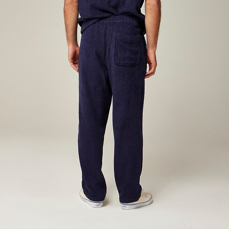 Deep Navy J.Crew Pre-order Limited-edition USA Swimming® X J.Crew terry cloth pant | J.Crew Factory | HTYPA5267