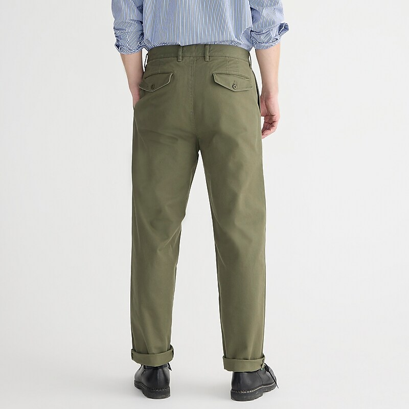 Dill J.Crew Classic double-pleated chino pant | J.Crew Factory | KIBQJ5864