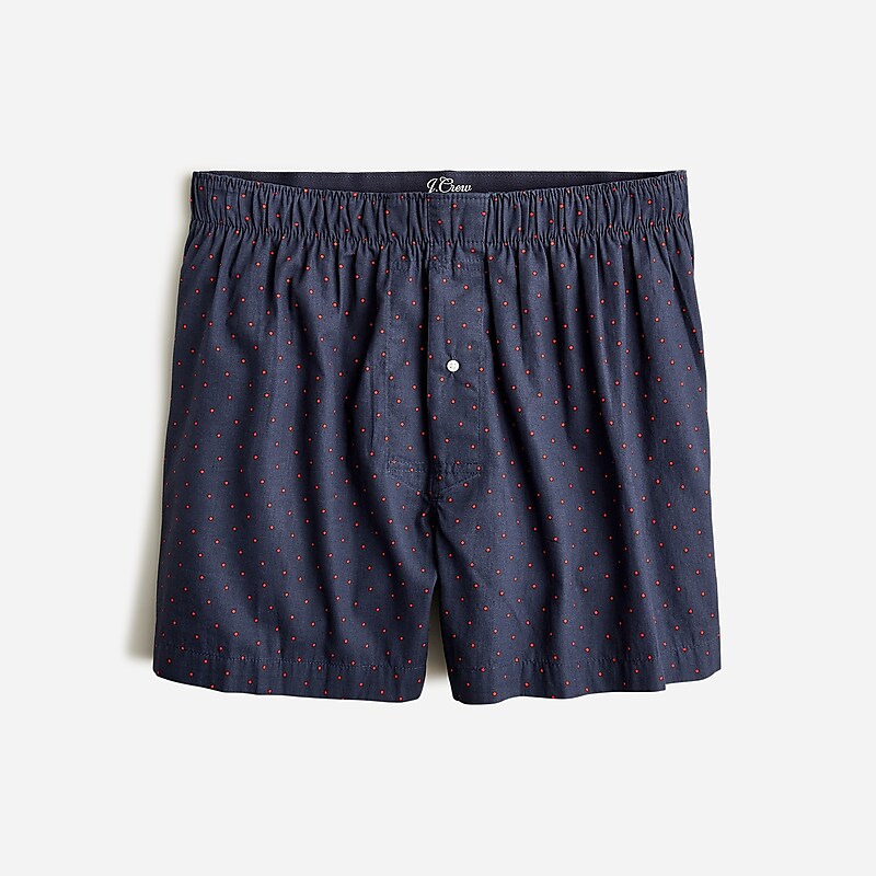 Dot Place Navy J.Crew Printed boxers | J.Crew Factory | FMDYH2041