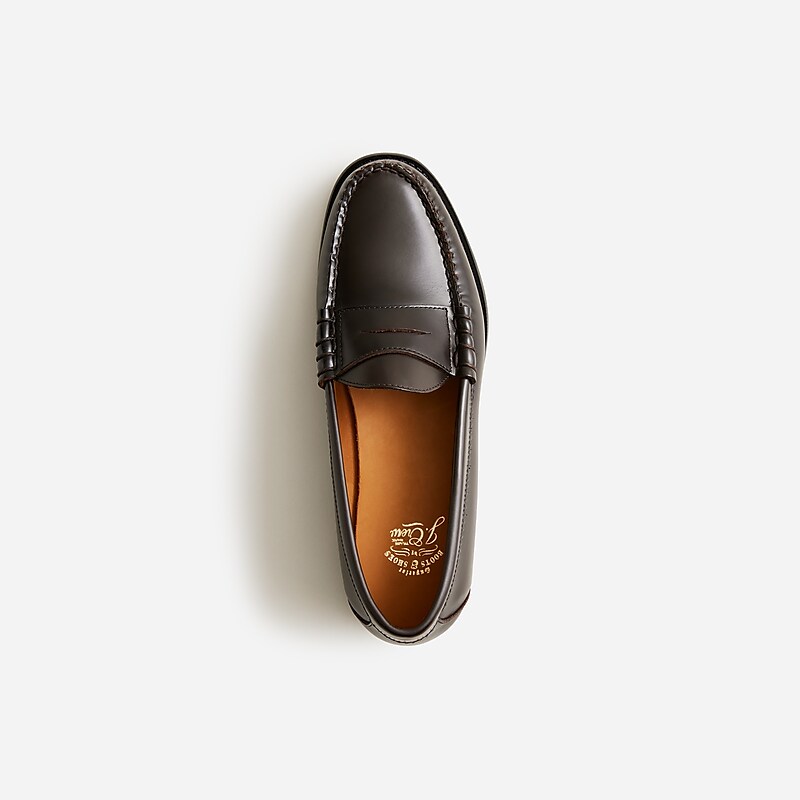 Dress Brown J.Crew Camden loafers in leather | J.Crew Factory | MUCWQ3160