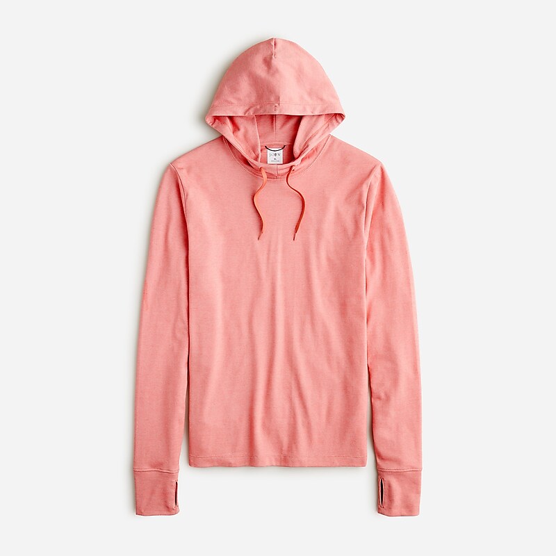 Dusty Barn J.Crew Performance hoodie with COOLMAX® technology | J.Crew Factory | UTRCI3054