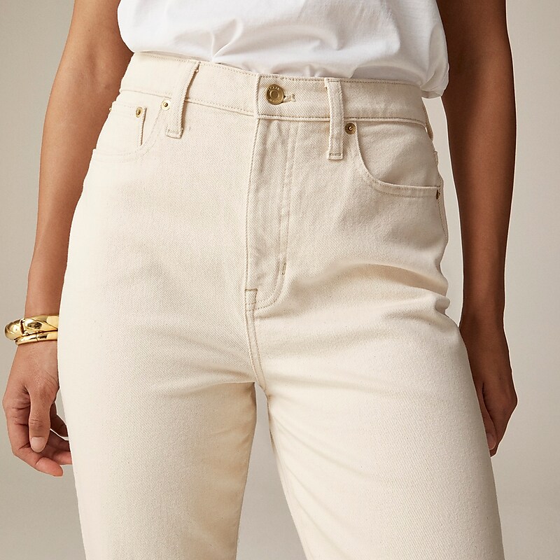 Ecru Wash J.Crew Classic straight jean | J.Crew Factory | MOBKD4567