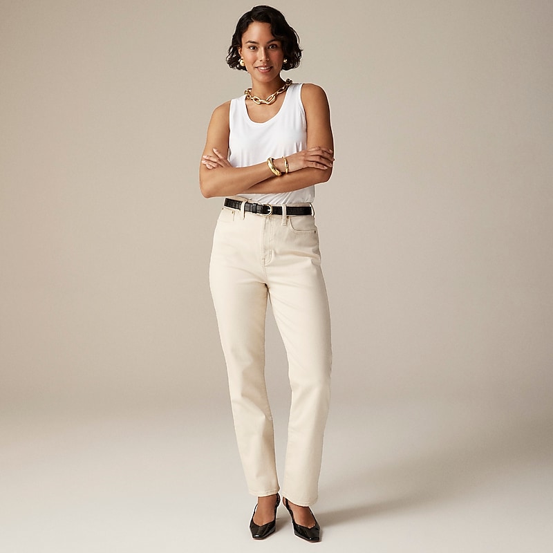 Ecru Wash J.Crew Classic straight jean | J.Crew Factory | MOBKD4567