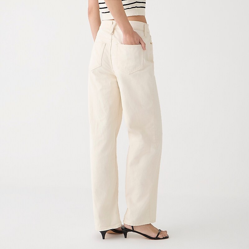 Ecru Wash J.Crew Slim wide-leg jean | J.Crew Factory | CEQLP2438