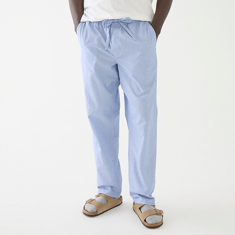 Eoe Bold Peri J.Crew Pajama pant in cotton poplin | J.Crew Factory | GCLXB6125