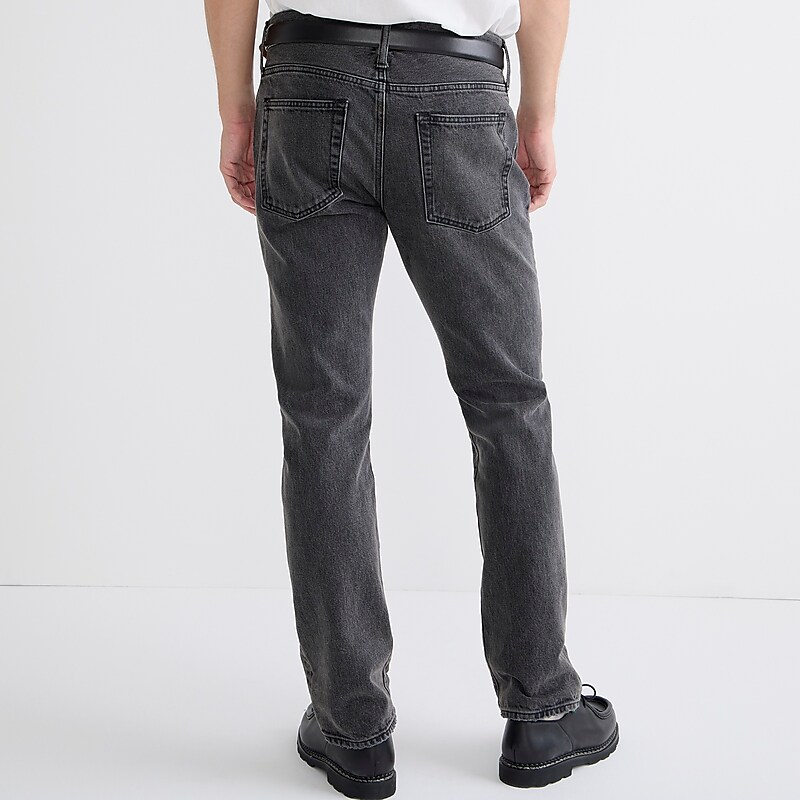 Faded Black J.Crew 770™ Straight-fit jean in Japanese stretch selvedge denim | J.Crew Factory | NGJOI0781