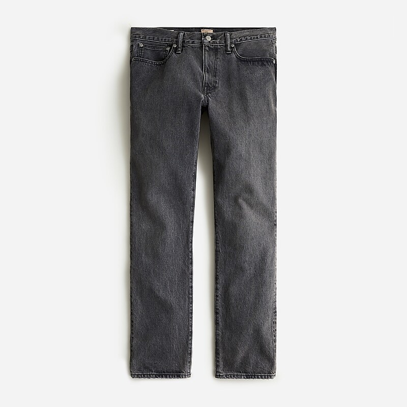 Faded Black J.Crew 770™ Straight-fit jean in Japanese stretch selvedge denim | J.Crew Factory | NGJOI0781