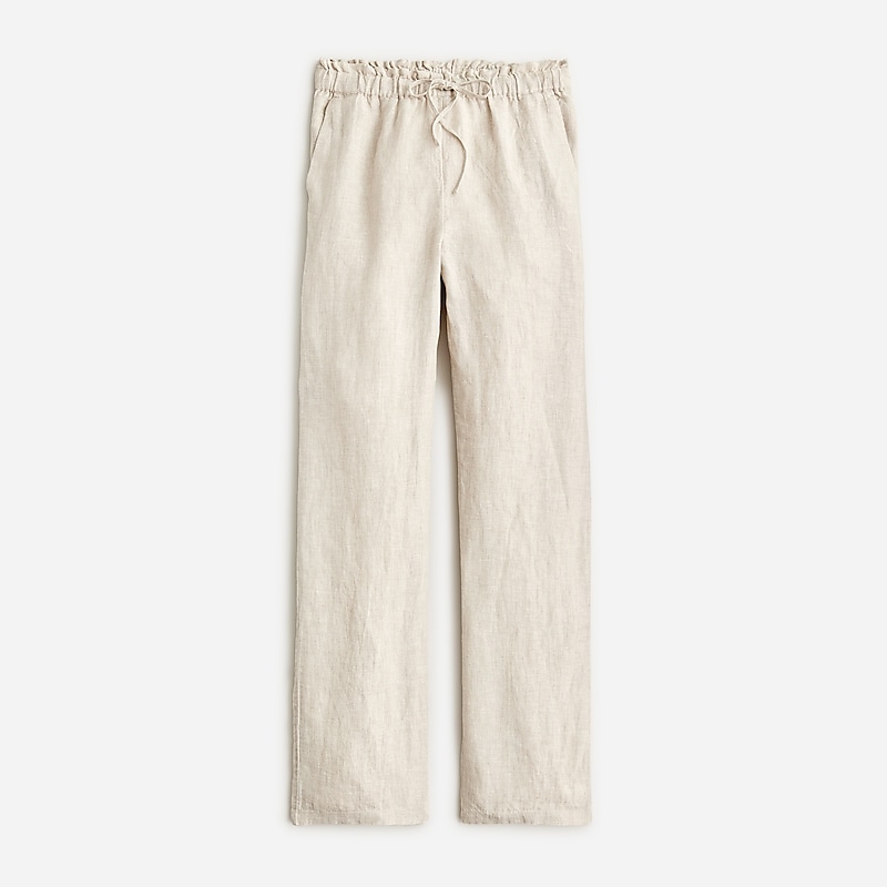 Flax J.Crew Soleil pant in striped linen | J.Crew Factory | RGOWX3827