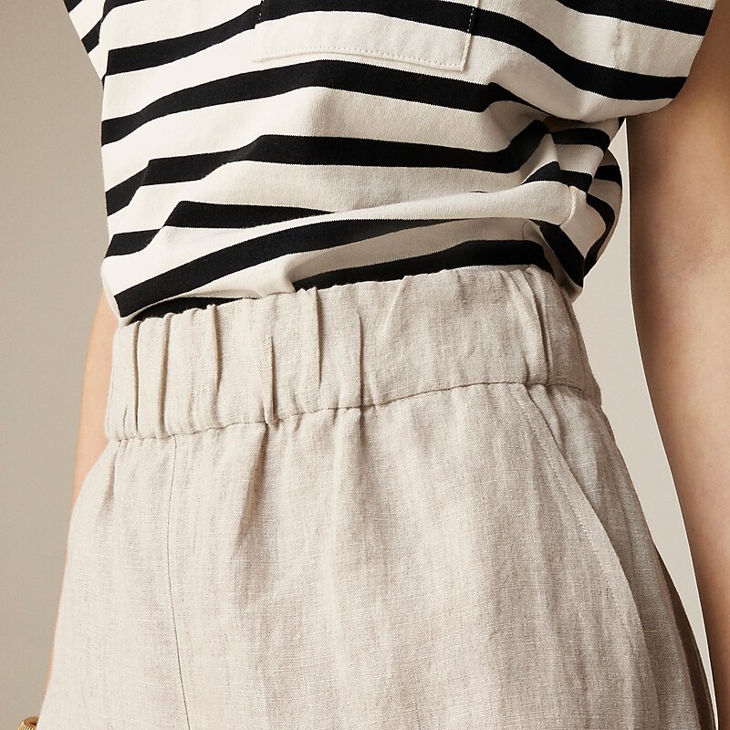 Flax J.Crew Tropez short in linen | J.Crew Factory | WEATN7105