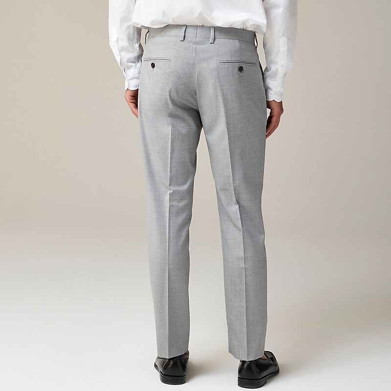 Geyser Grey J.Crew Ludlow Slim-fit suit pant in Italian wool | J.Crew Factory | JLWZB5246