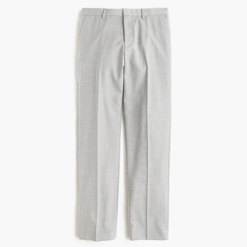 Geyser Grey J.Crew Ludlow Slim-fit suit pant in Italian wool | J.Crew Factory | JLWZB5246