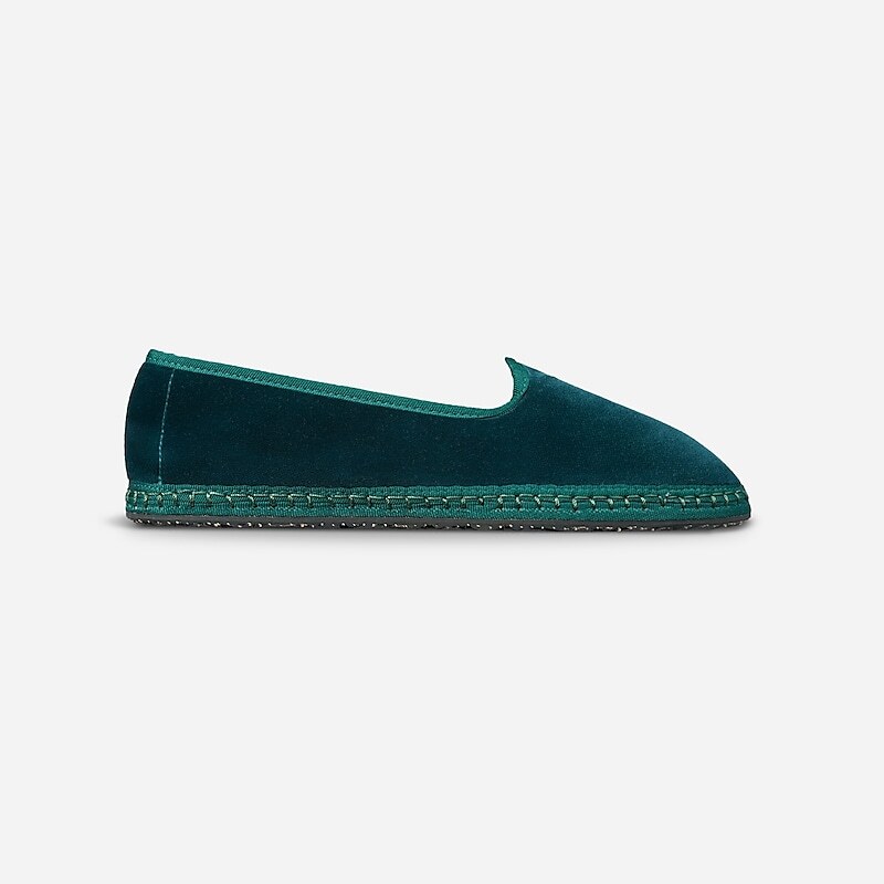 Green J.Crew Flabelus Agatha slippers | J.Crew Factory | EOTXC8935