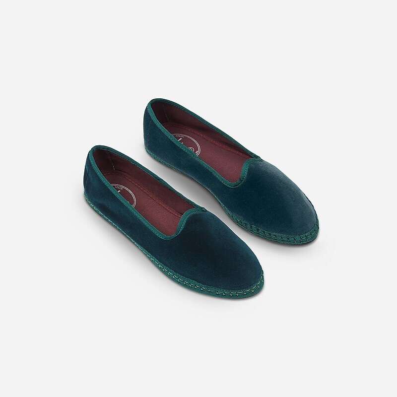 Green J.Crew Flabelus Agatha slippers | J.Crew Factory | EOTXC8935